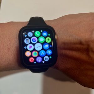 Iwatch 4 used with new band, charger + 3 bands & bumper